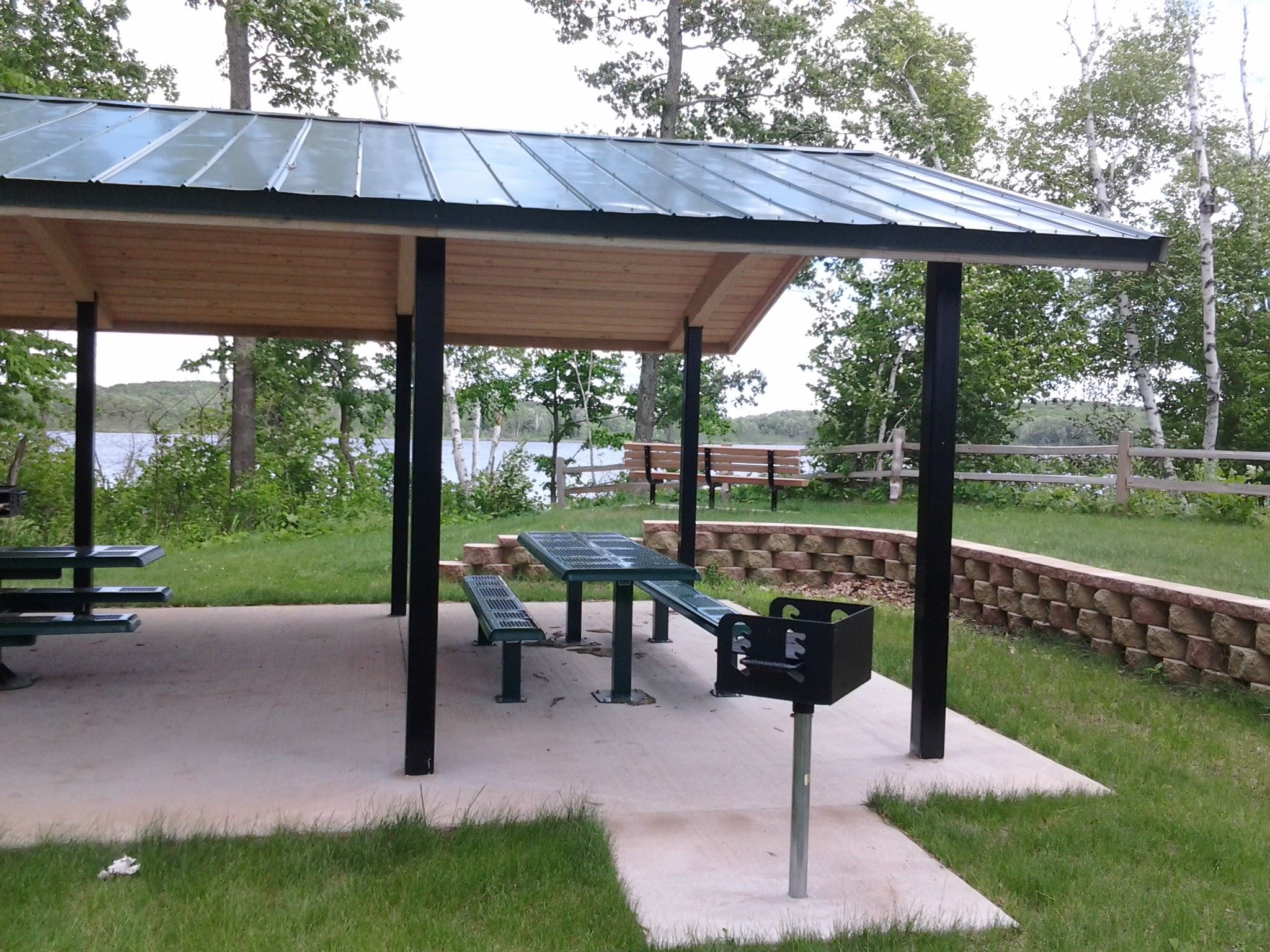 Picnic Shelter at Milford Mine Memorial Park
