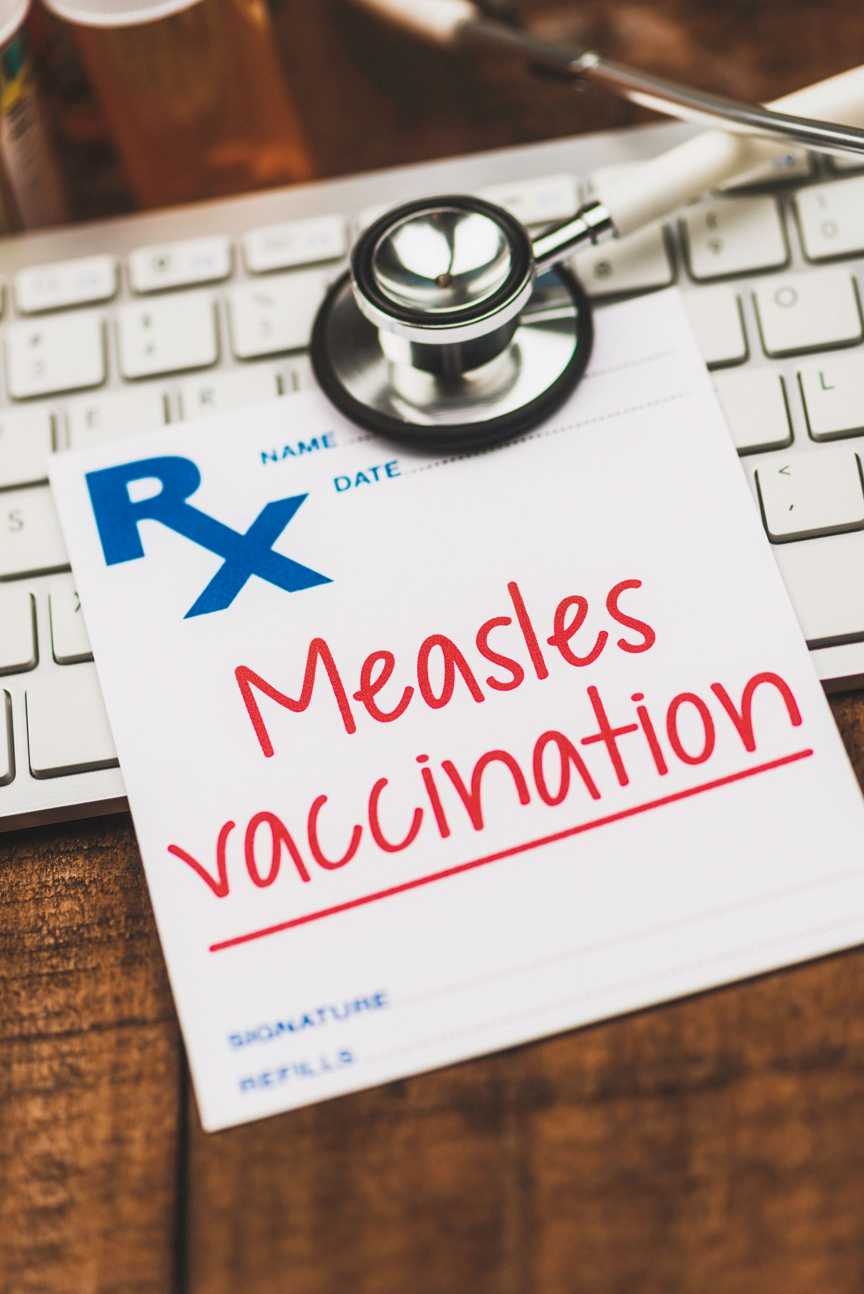 vaccinations measles prescription