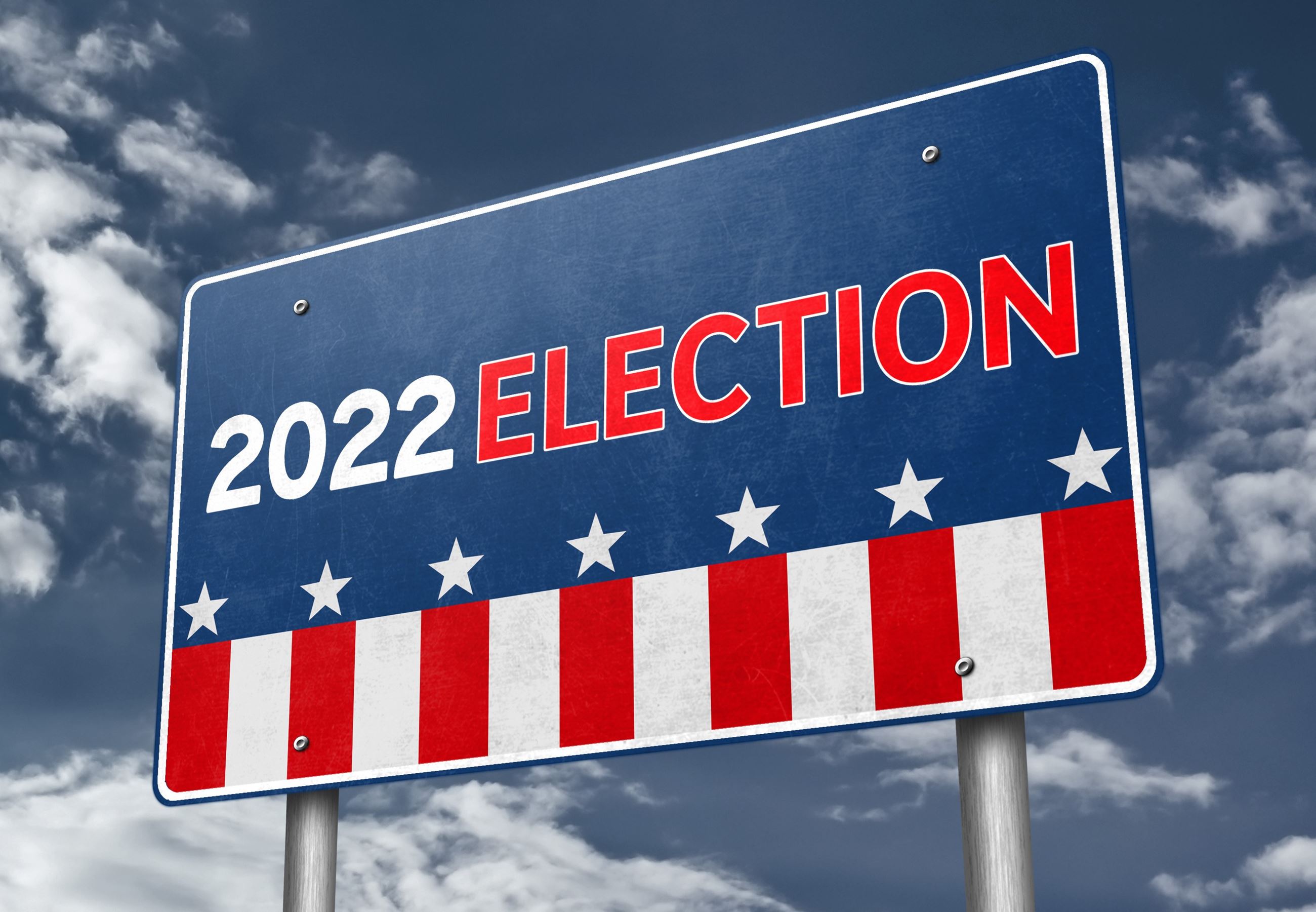 Election 2022 sign 
