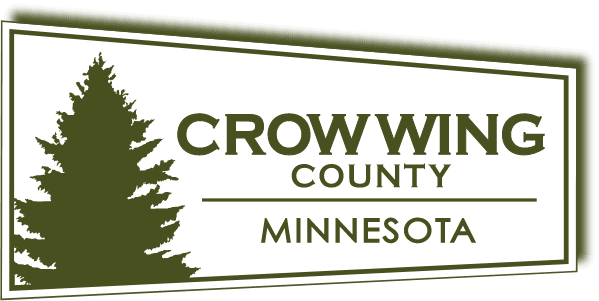 Crow Wing County Minnesota Logo and url link to www.crowwing.gov