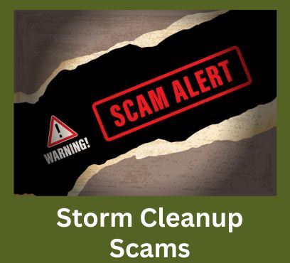 Storm cleanup scam template for website 